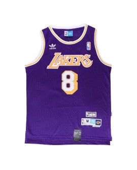 Men's Los Angeles Lakers Kobe Bryant #8 Adidas Purple Swingman NBA Jersey