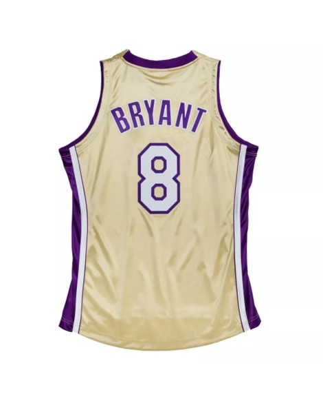 Men's Los Angeles Lakers Kobe Bryant Mitchell & Ness Gold Hall of Fame Class of 2020 Hardwood Jersey