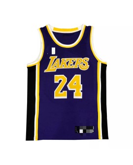Men's Los Angeles Lakers Kobe Bryant #24 Purple 2020/21 Swingman Jersey - Statement Edition