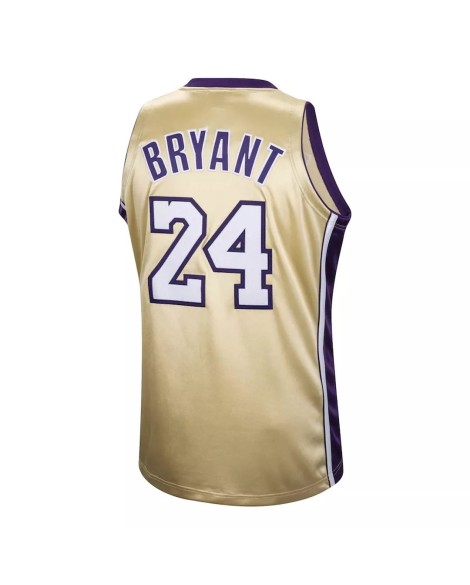 Men's Los Angeles Lakers Kobe Bryant #24 Mitchell & Ness Gold Hall of Fame Class of 2020 Jersey