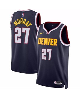 Men's Denver Nuggets #27 Jamal Murray Nike Navy 2022/23 Swingman Jersey - Icon Edition