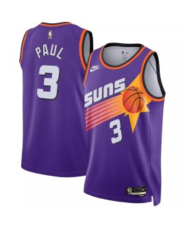 Men's Phoenix Suns Chris Paul #3 Nike Purple 2022/23 Swingman Jersey - Classic Edition
