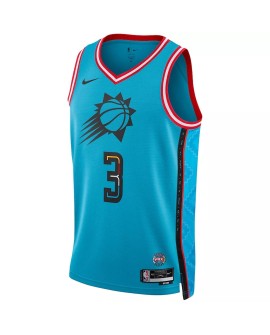 Men's Phoenix Suns Chris Paul #3 Nike Turquoise 2022/23 Swingman Jersey - City Edition