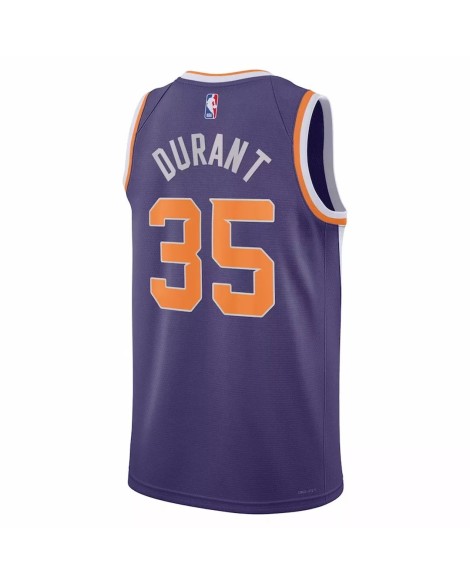 Men's Phoenix Suns Kevin Durant #35 Purple 22/23 Swingman Jersey - Icon Edition