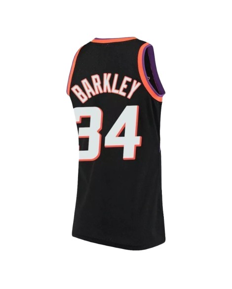 Men's Phoenix Suns Charles Barkley #34 Mitchell & Ness Nike Black 1992/93 Swingman NBA Jersey