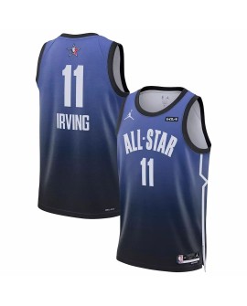 Men's Kyrie Irving #11 Jordan Brand Blue 2023 NBA All-Star Game Swingman Jersey