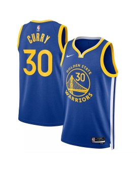 Men's Golden State Warriors Stephen Curry #30 Nike Royal 2022/23 Swingman Jersey - Icon Edition