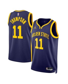 Men's Golden State Warriors Klay Thompson #11 Jordan Brand Navy 22/23 Swingman Jersey - Statement Edition